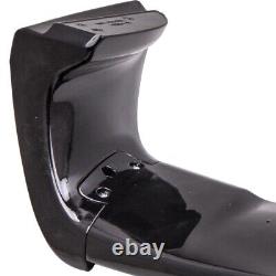 Sedan MU RR Rear Trunk Spoiler Wing For Honda Civic 4Door Matte Black 06-11