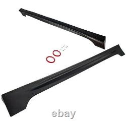 Set of 2 Side Skirts For Honda civic 4 door sedan 2006-2011 Polypropylene