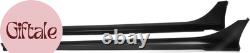 Side Skirts Fits 2022-2025 Honda Civic 11Th Gen Sedan, Mugen Style Unpainted Bla