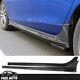 Side Skirts Fits 22-25 Honda Civic Sedan Hatchback Mugen Carbon Fiber Print Pp