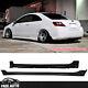 Side Skirts For 06-11 Honda Civic 2-door Mugen Style Pair Left & Right Side Pu