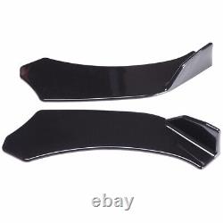 Side Skirts Panel Front Bumper Lip Body Kit For Honda Civic Mugen PU MU 06-11