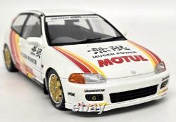 Solido 1/18 Honda Civic Mugen Racing Works EG6 1992 Diecast scale model car