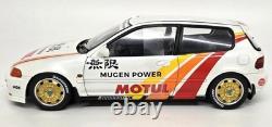 Solido 1/18 Honda Civic Mugen Racing Works EG6 1992 Diecast scale model car