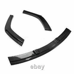 Spoiler Lip Chin For Honda Civic FD2 06-2011 Mugen Front Bumper Dry Carbon Fiber