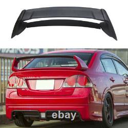 Spoiler Wing For 2006-2011 Honda Civic Sedan 4Dr Mugen Style RR Trunk Splitter