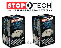 Stoptech Street Front + Rear Brake Pads 2006-2011 Honda Civic Si K20Z3 FA5 Mugen