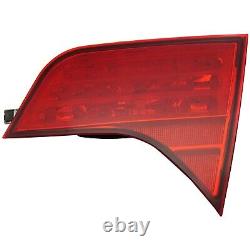 Tail Light Set For 2006-2008 Honda Civic LH RH Inner Outer Clear/Red Halogen
