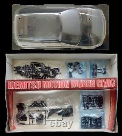 Tamiya 1/10 RC Idemitsu Motion Mugen Civic #58121 FF FWD Chassis Racing Car Rare