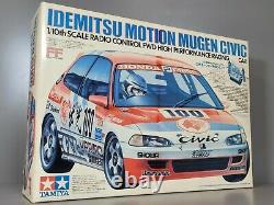Tamiya 1/10 RC Idemitsu Motion Mugen Honda Civic FF FWD Chassis Racing Car 58121