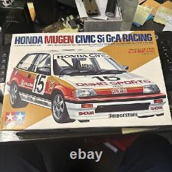 Tamiya 1/24 scale MUGEN HONDA CIVIC Si Gr. A. Racing Rare Model Kit Car