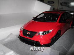 Top Speed 1/18 Honda Mugen CIVIC Type R Milano Red Ts0113 Awesome Detail Resin