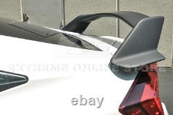 Type-R Style PRIMER BLACK Rear Trunk Wing Spoiler For 16-21 Honda Civic Sedan