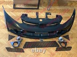 USDM Only Honda Civic Sedan 4Dr Mugen Style Fits 12-14 Front Bumper Conversion