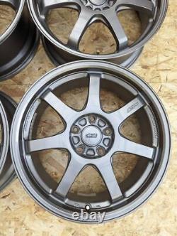 Ultra Rare Mugen Gp Forged Wheel 18 Inch 7.5J 60 Pcd114.3 5 Holes 4 Pieces Civic