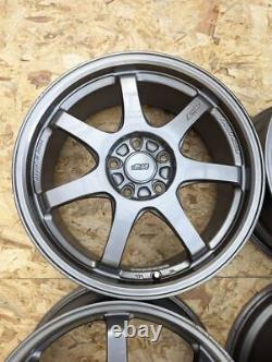 Ultra Rare Mugen Gp Forged Wheel 18 Inch 7.5J 60 Pcd114.3 5 Holes 4 Pieces Civic