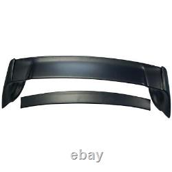 Unpainted Mugen Style RR 4Pic Trunk Wing Spoiler For Honda Civic 06-11 4DR Sedan