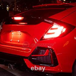 Used Clear Tail Lights For Honda Civic Hatchback 2017-2021 Mugen FK7 FK8 Rear