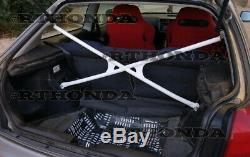 X-Bar Bar Rear Crossbar for 96-00 Honda Civic 3dr EK Typer-R Spoon Mugen Cusco