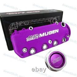 X1 MUGEN Racing Rocker Engine Valve Cover with Oil Cap For Honda Civic VTEC SOHC